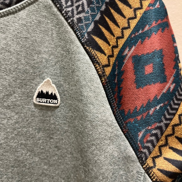 Burton Oak Crewneck Sweater Sweatshirt Fleece Sz S - Picture 11 of 14